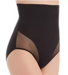 Girl Power Hi Waist Sheer Brief Black S