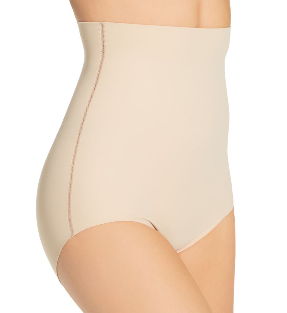 TC Fine Intimates (2489837): TC Fine Intimates 4735 Sleek Essentials Hi Waist Brief (Warm Beige XL)