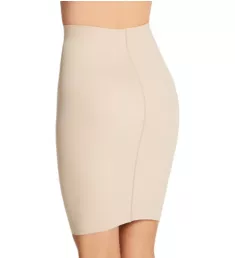 Sleek Essentials Hi-Waist Half Slip Warm Beige L