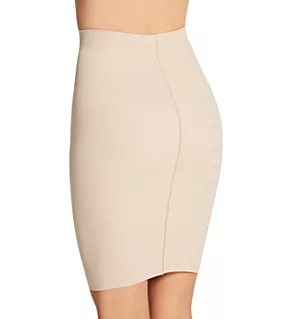 Sleek Essentials Hi-Waist Half Slip Warm Beige S