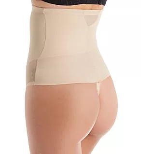 Sheer Shaping & Comfort Hi-Waist Thong Nude M