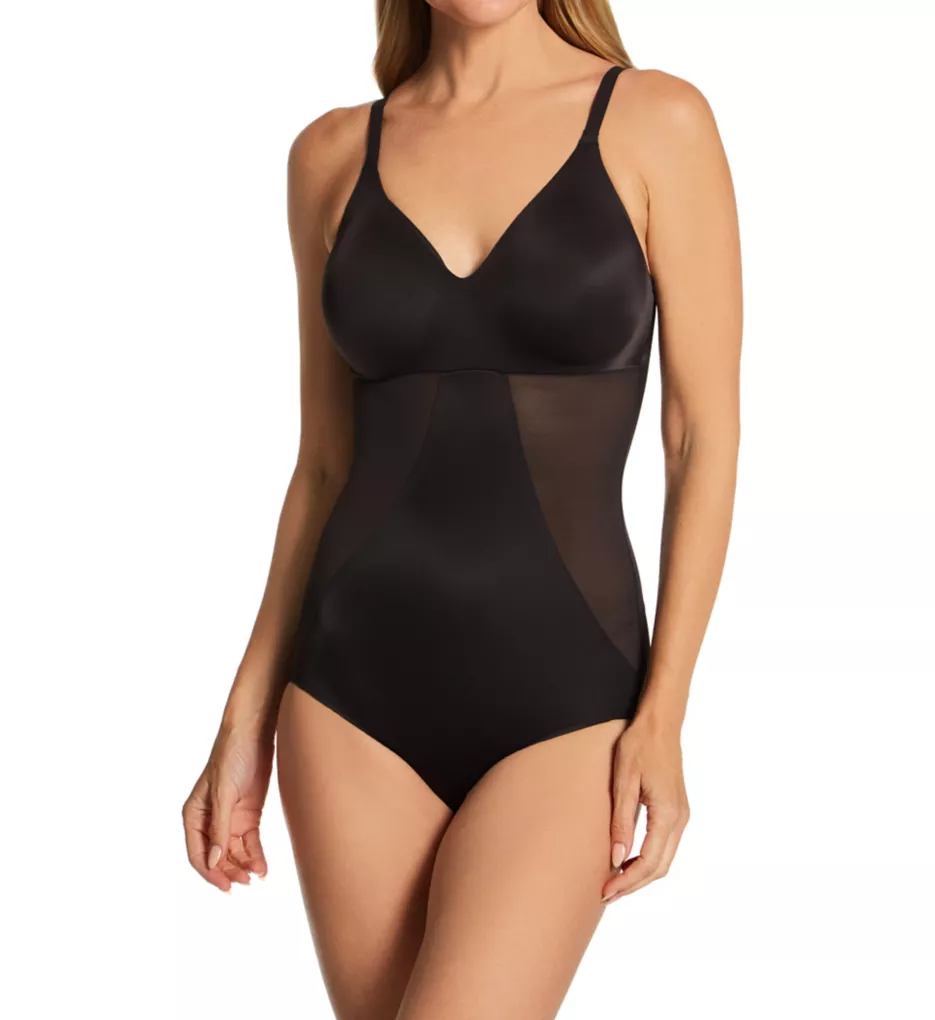 TC Fine Intimates Womens Extra Firm Control Open-Bust Bodysuit