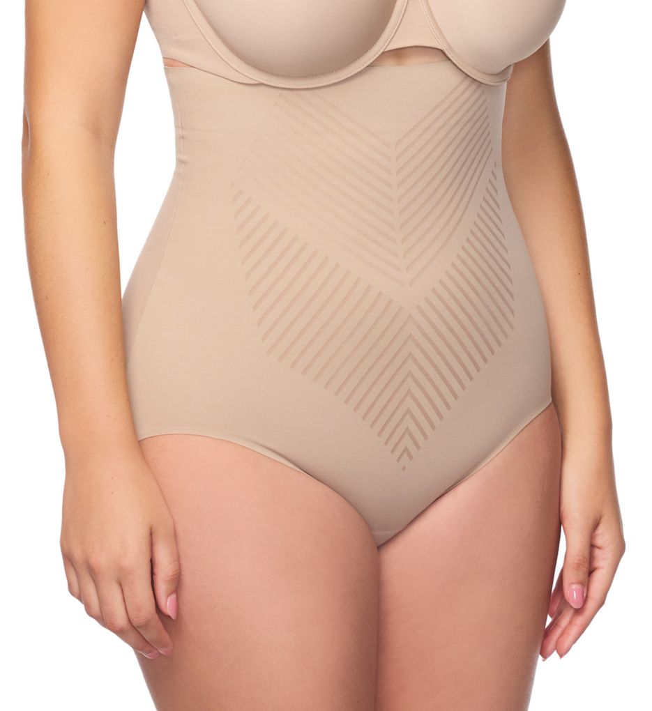 TC Fine Intimates Iconic Core Hi Waist Shaping Brief Panty 4955 - Image 1