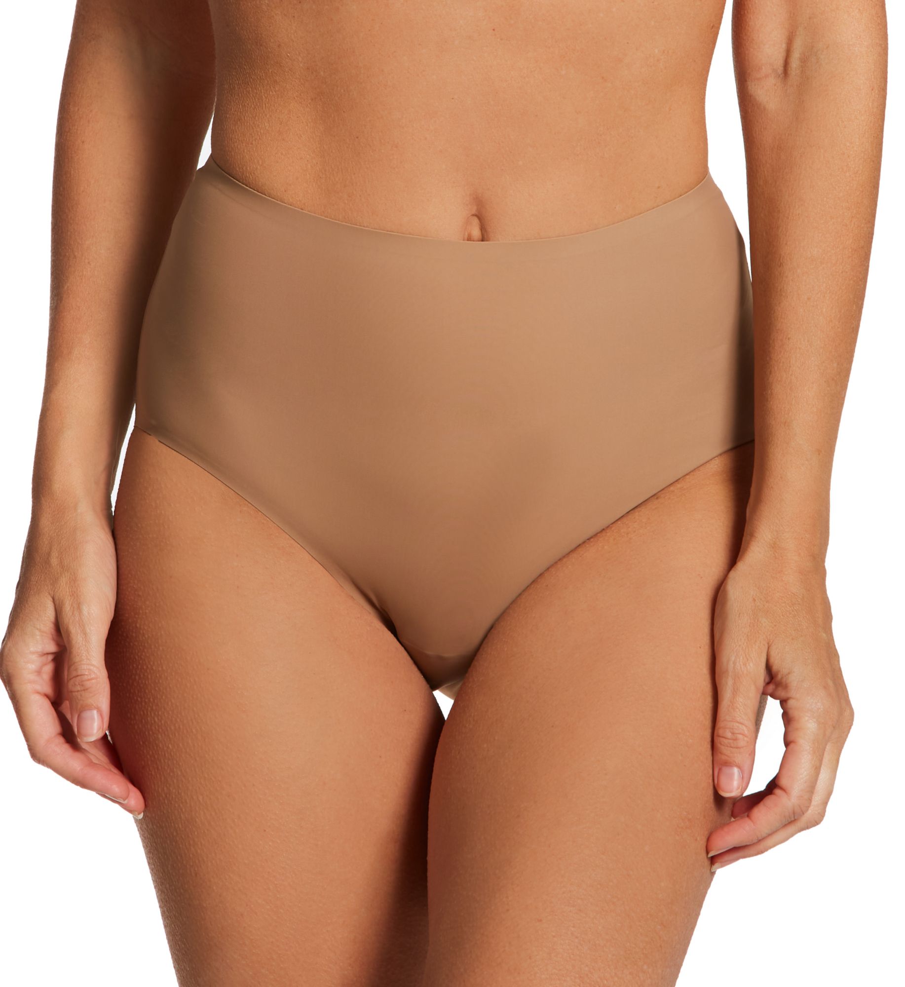 TC Fine Intimates Wonderful Edge Modern Brief Panty Dark Sand S  - Image 1