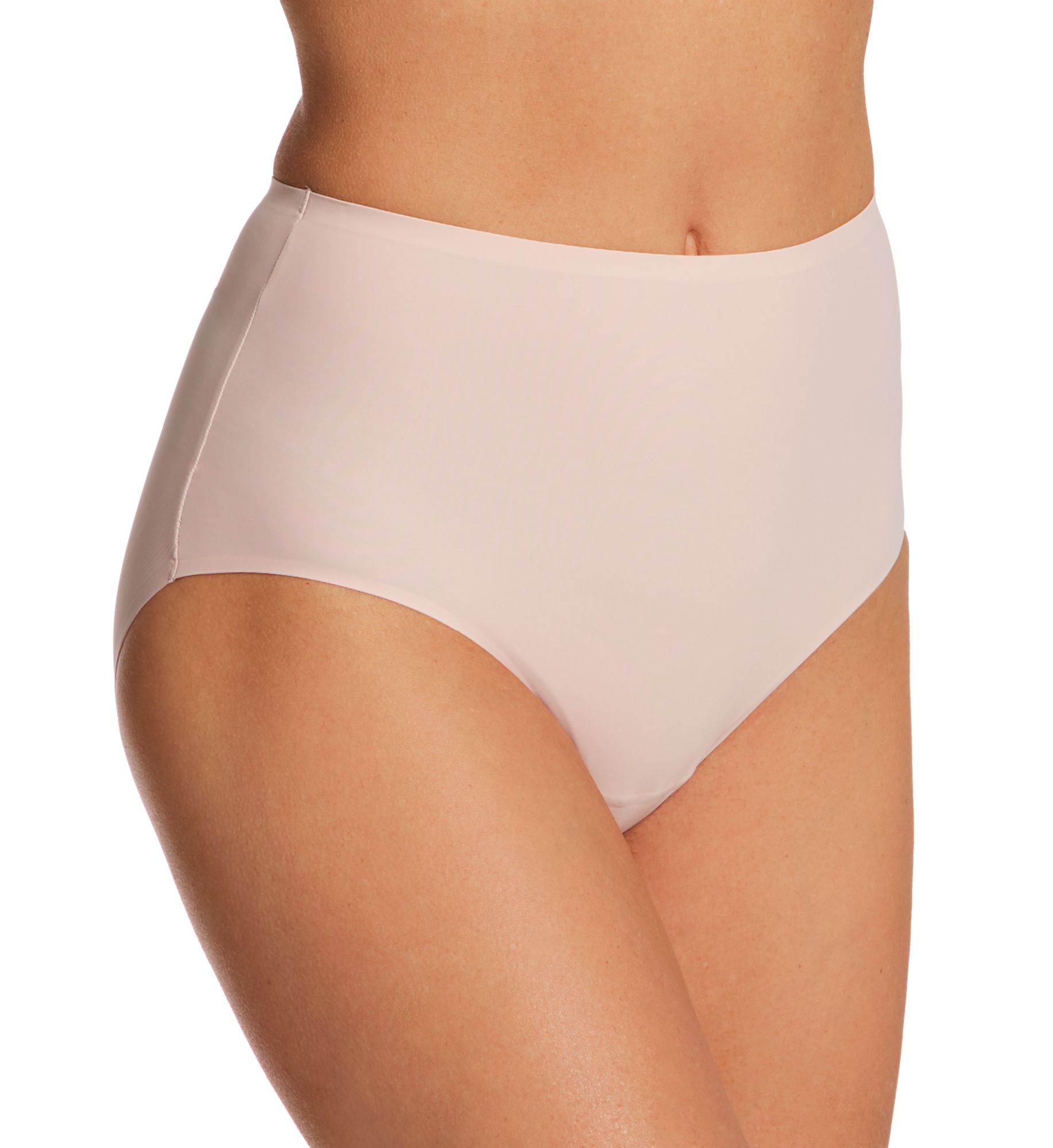 TC Fine Intimates Wonderful Edge Modern Brief Panty Rose Bisque 2X  - Image 1