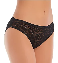 Wonderful Edge All Over Lace Hipster Panty Black S
