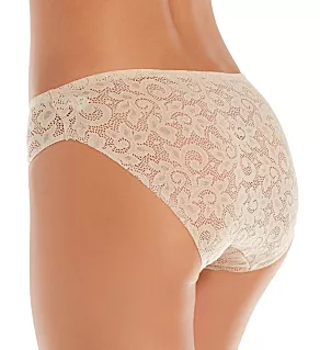 Wonderful Edge All Over Lace Hipster Panty Nude S