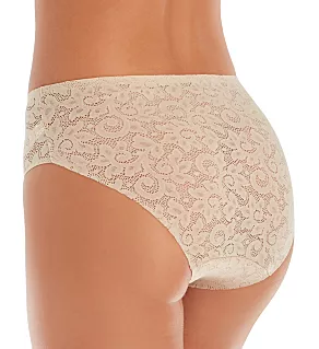Wonderful Edge All Over Lace Hi-Cut Panty Nude S