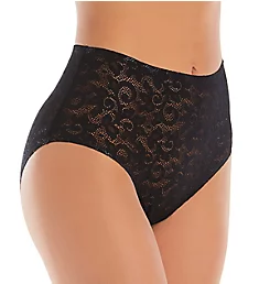 Wonderful Edge All Over Lace Brief Panty Black S