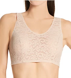 All Over Lace Bralette Warm Beige S