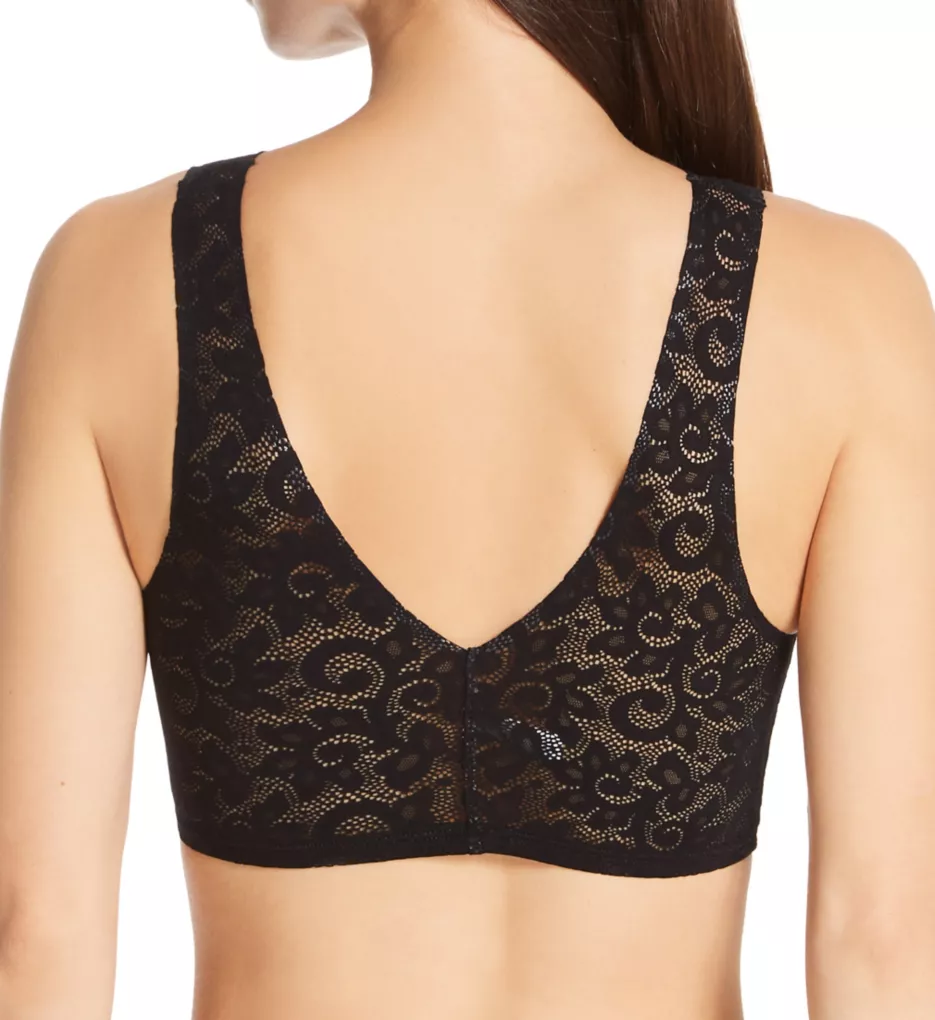 All Over Lace Bralette Black S