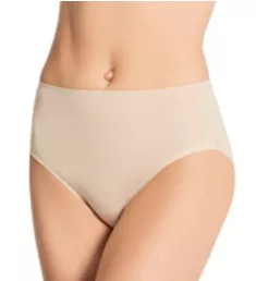 Cotton Modal Hi Cut Brief Panty Warm Beige S