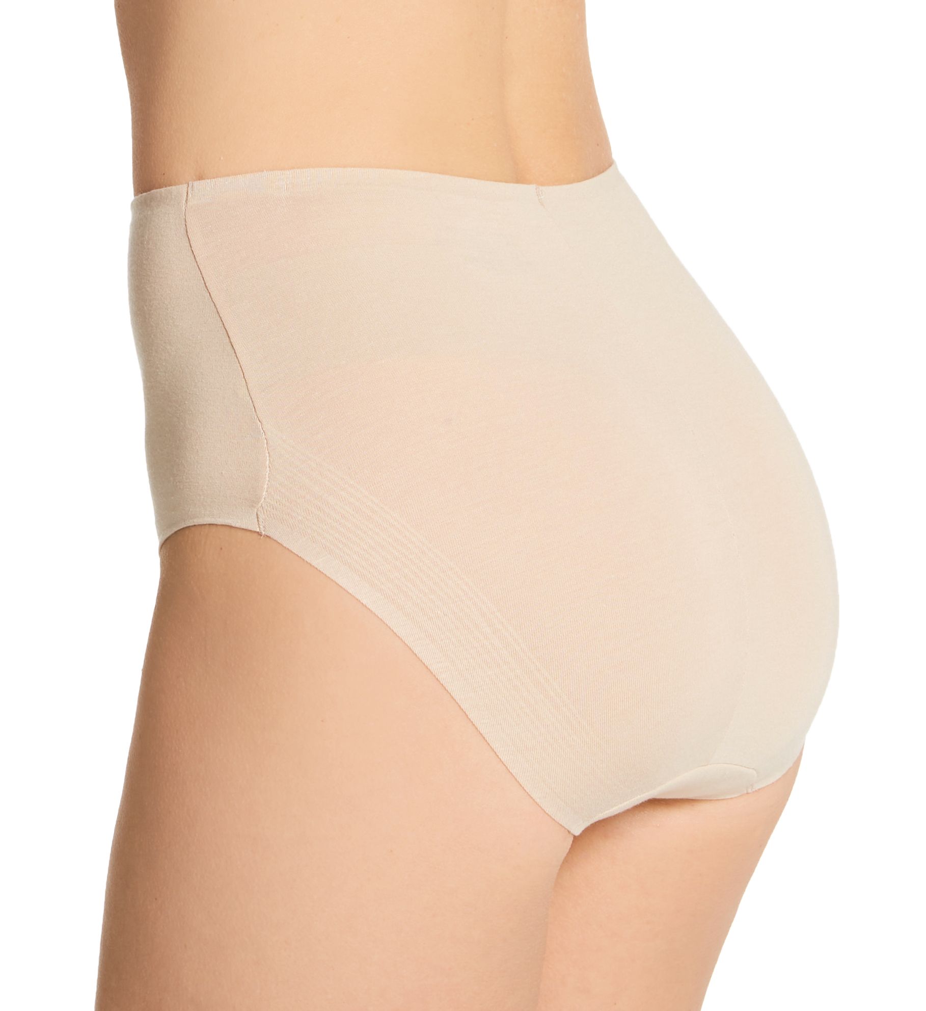TC Fine Intimates Cotton Modal Brief Panty Warm Beige S  - Image 2