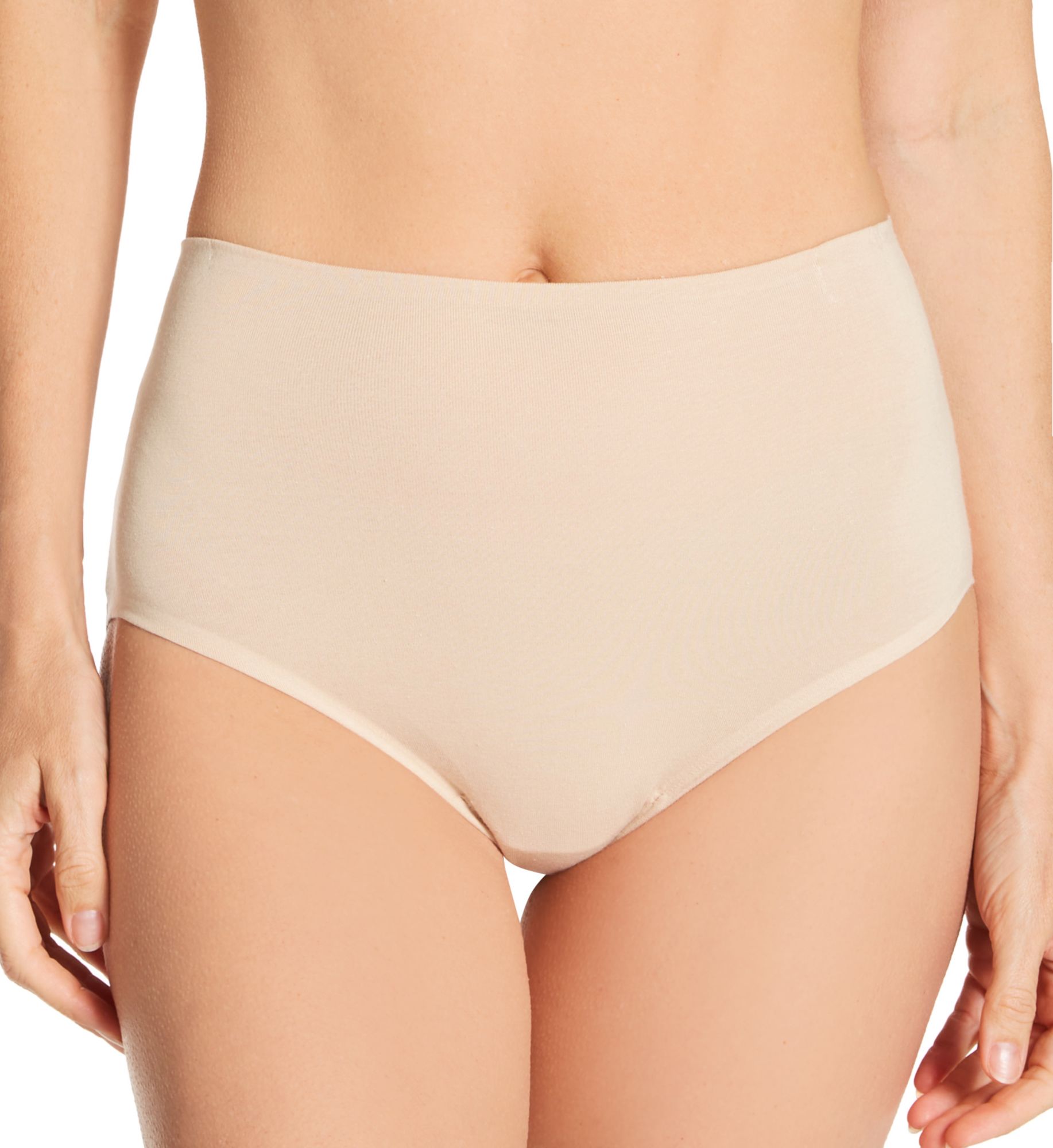 TC Fine Intimates Cotton Modal Brief Panty Warm Beige S  - Image 1