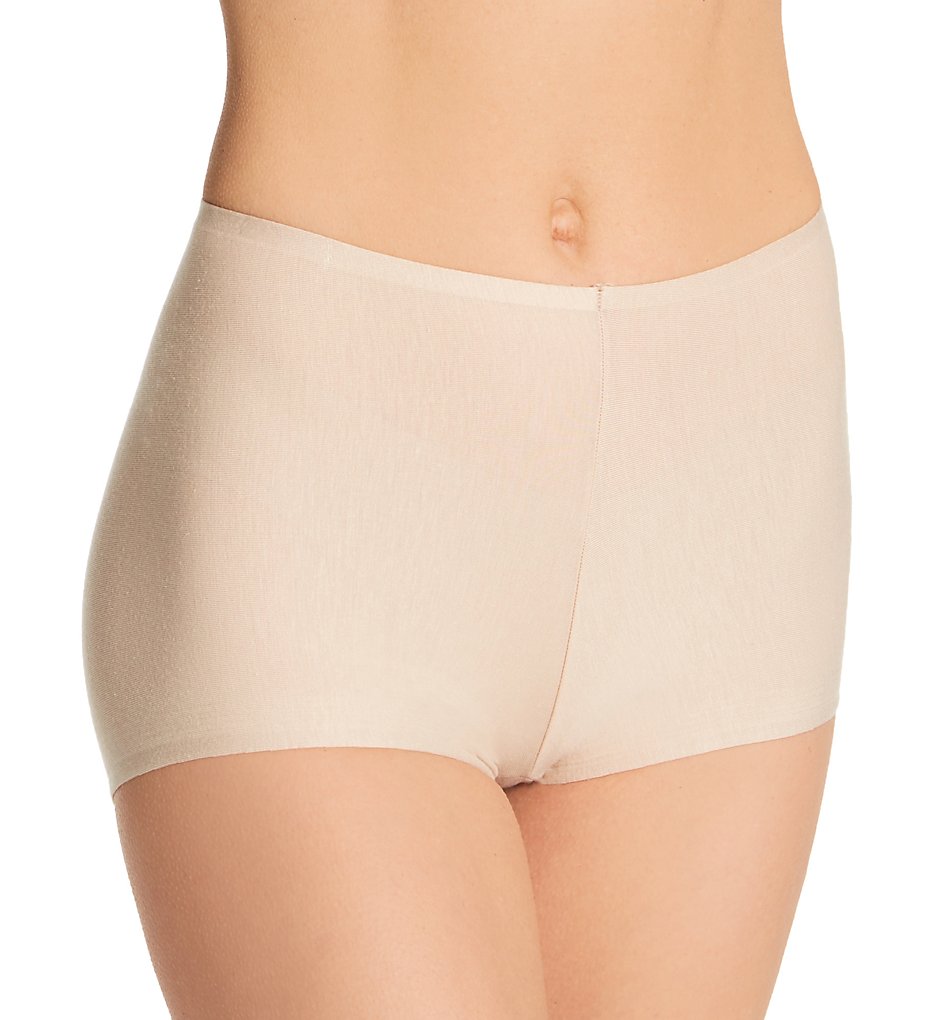 TC Fine Intimates : TC Fine Intimates A4-146 Cotton Modal Boyshort Panty (Warm Beige XL)