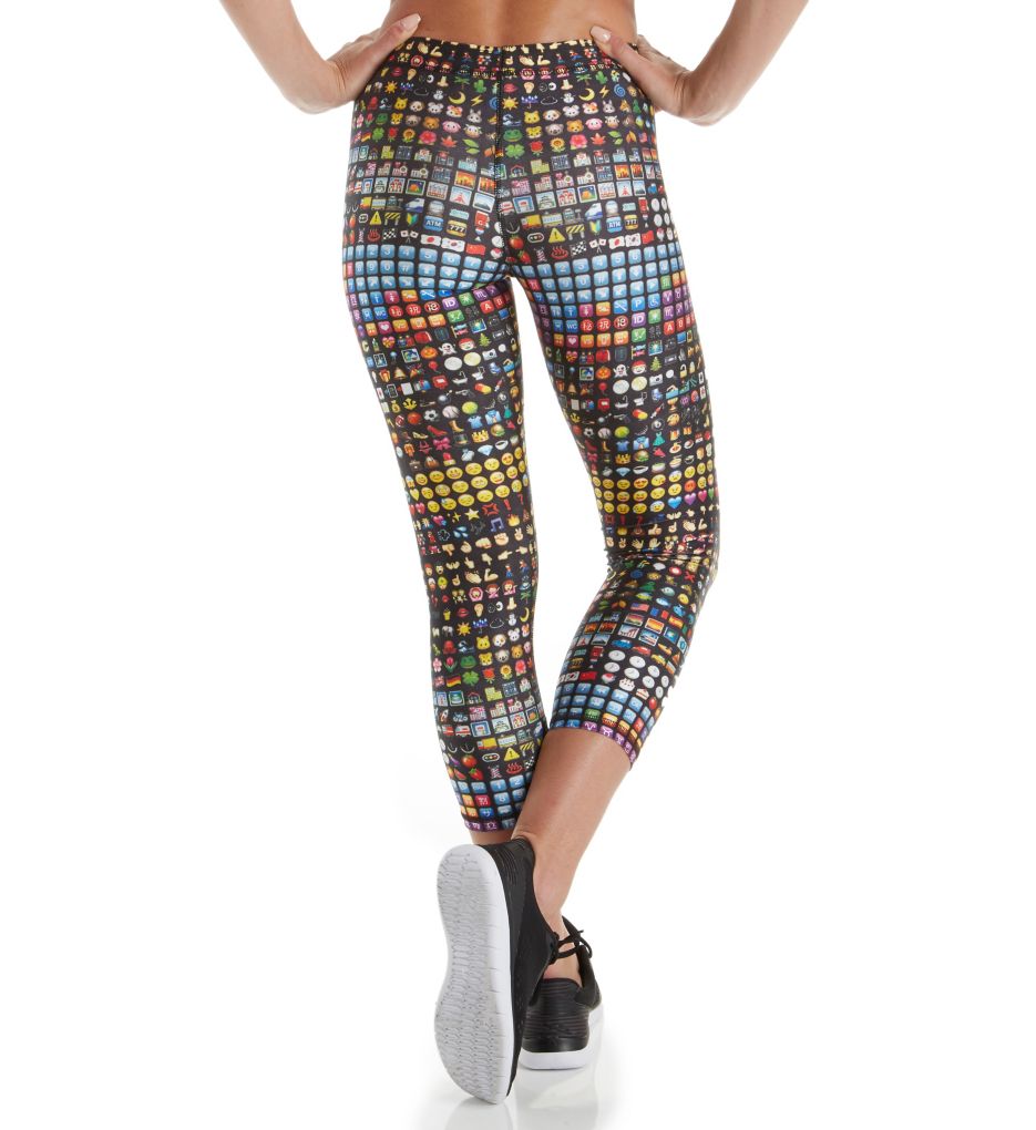 Printed Performance Capri Legging