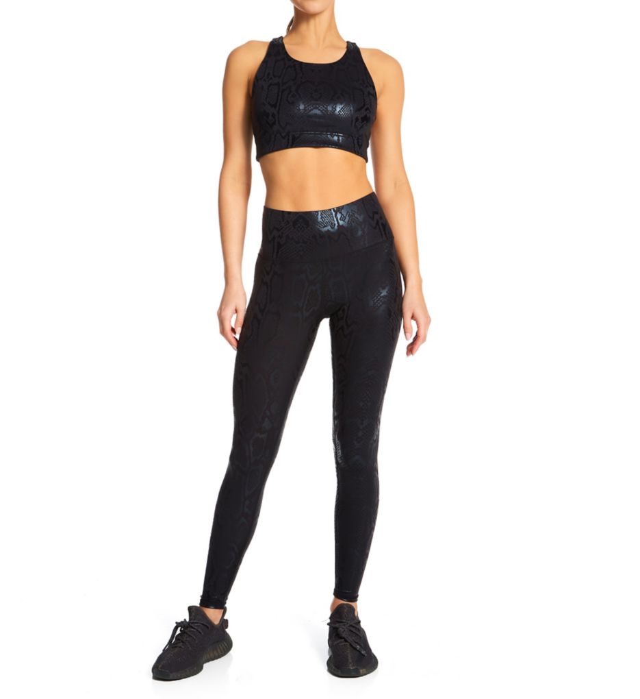 Foil Printed High Band Legging-cs3