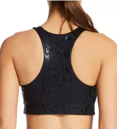 Foil Medium Impact Printed Sports Bra