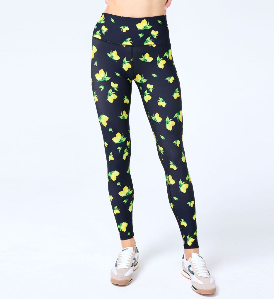 Duo Knit High Waist Full Length Printed Legging