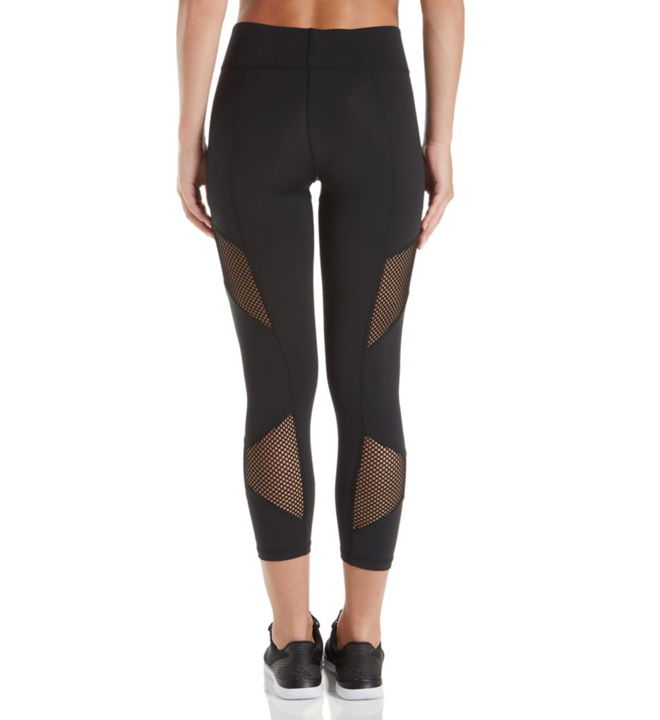 Fishnet Tall Band Crop Ankle Legging-bs