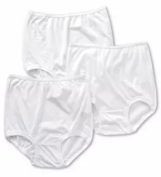 Soft Legs Full Cut Cotton Brief - 3 Pack