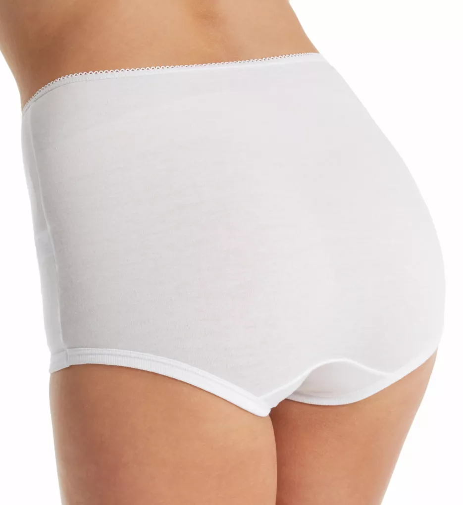 Plus Size Microfiber Full Brief Panty Ebony XL by Elita