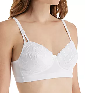 Everyday Elegance Microfiber Bra White 38D