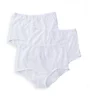Teri Basic Lace Full Cut Brief Panties - 3 Pack 308 - Image 3