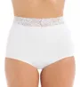 Teri Grace Lace Trim Microfiber Brief Panty 313 - Image 1