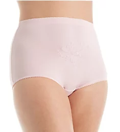 Rose Brief With Embroidered Pattern Panty Misty Pink 6