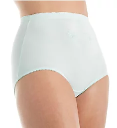 Rose Brief With Embroidered Pattern Panty Seafoam 6