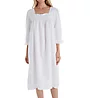Thea Amarante Fine Brushed Cotton Flannel Gown 8010 - Image 1