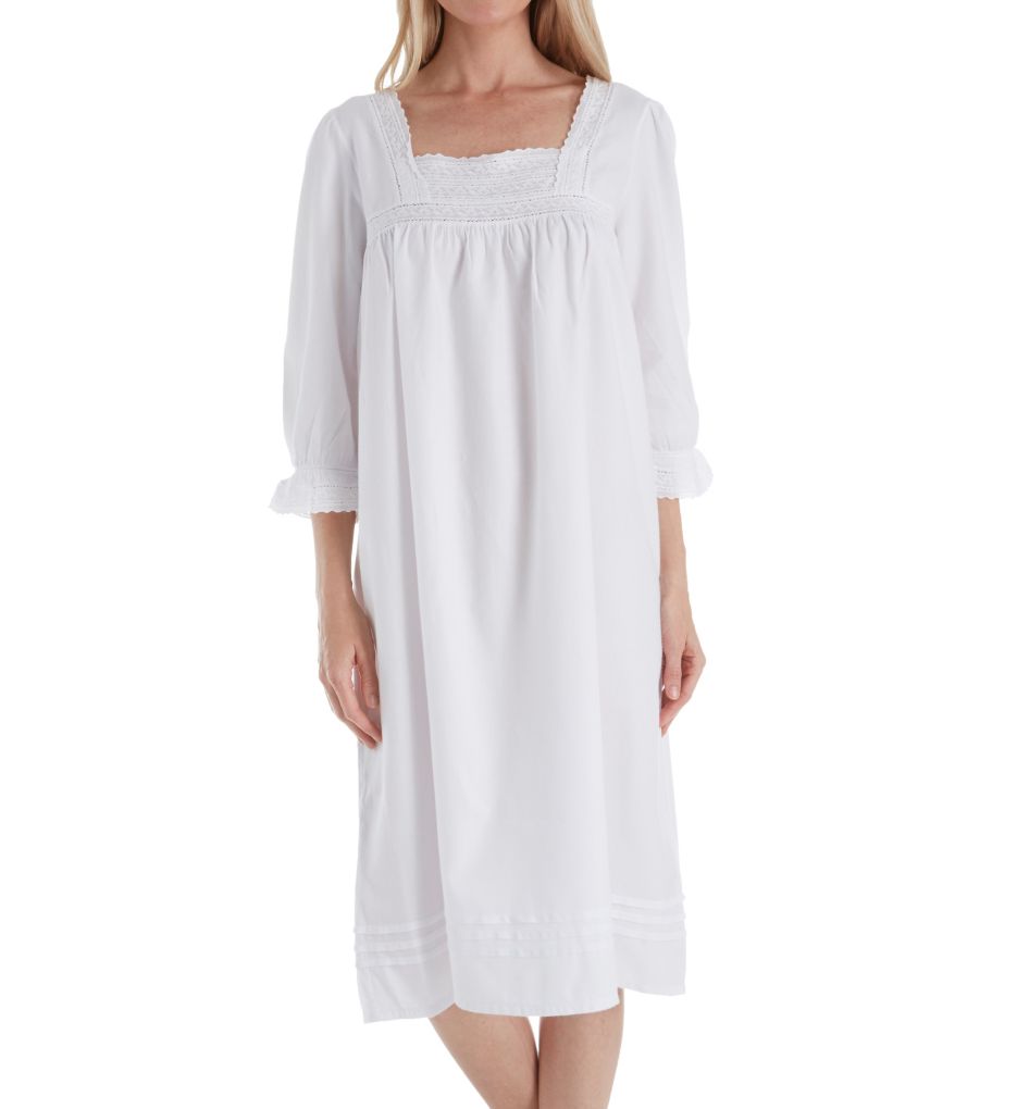 Amarante Fine Brushed Cotton Flannel Gown-gs