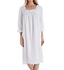 Thea Amarante Fine Brushed Cotton Flannel Gown