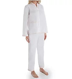 Cybelle Long Sleeve Pajama Set White P