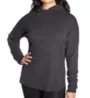 Three Dots EZ Knit Drop Shoulder Turtleneck Top 0059S