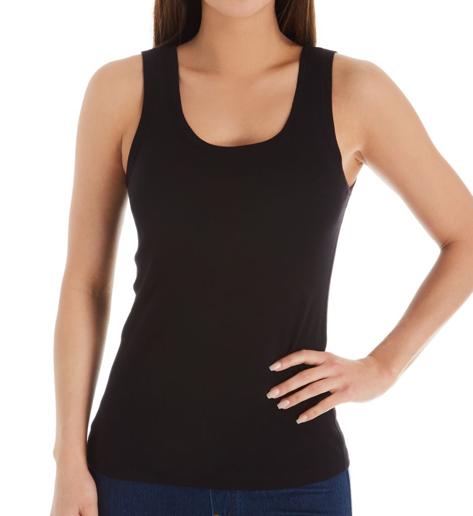 Heritage Knit Scoop Neck Rocker Tank-acs