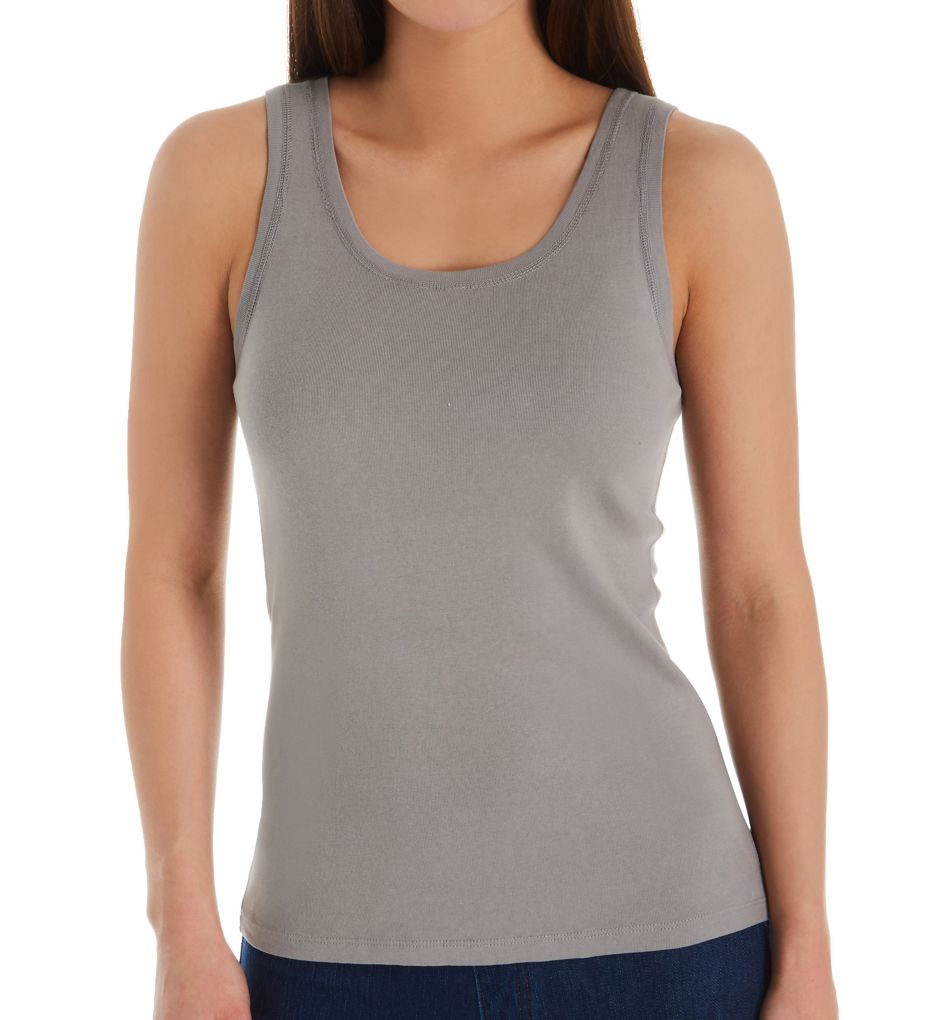 Heritage Knit Scoop Neck Rocker Tank-acs