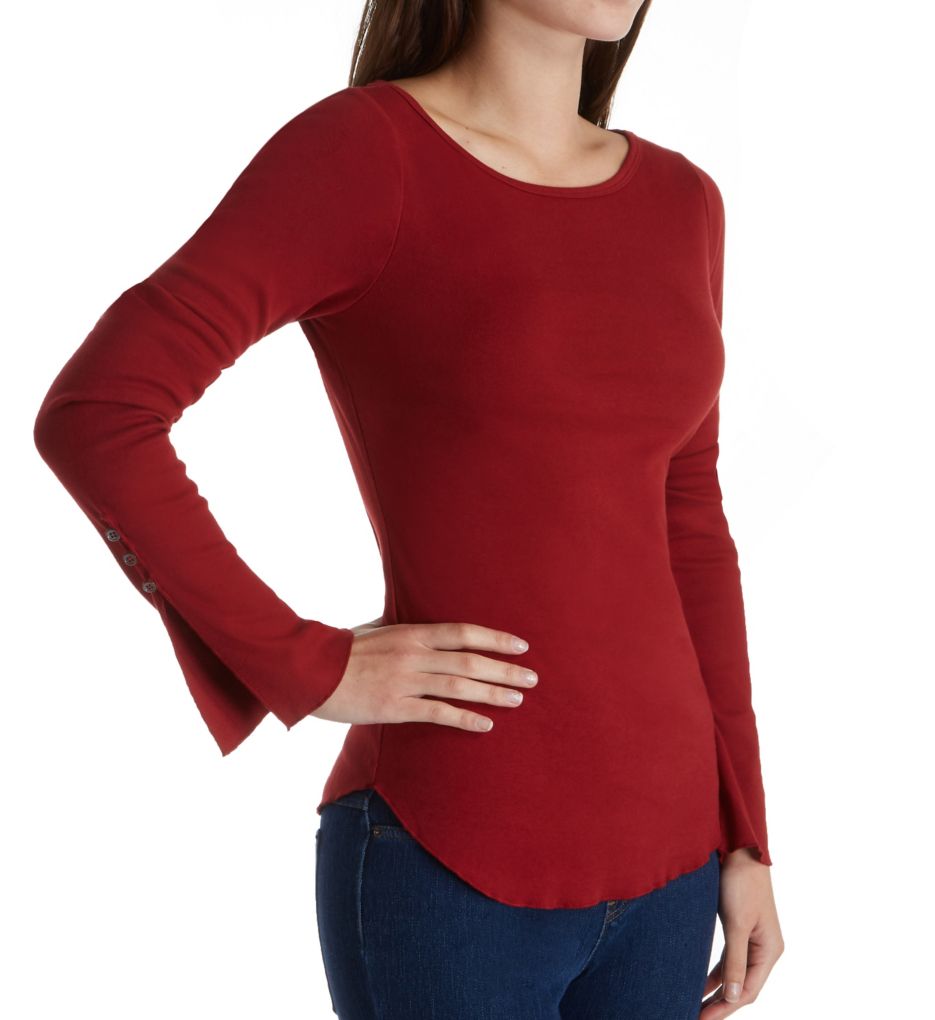 Heritage Knit Long Sleeve with Sleeve Detail-acs