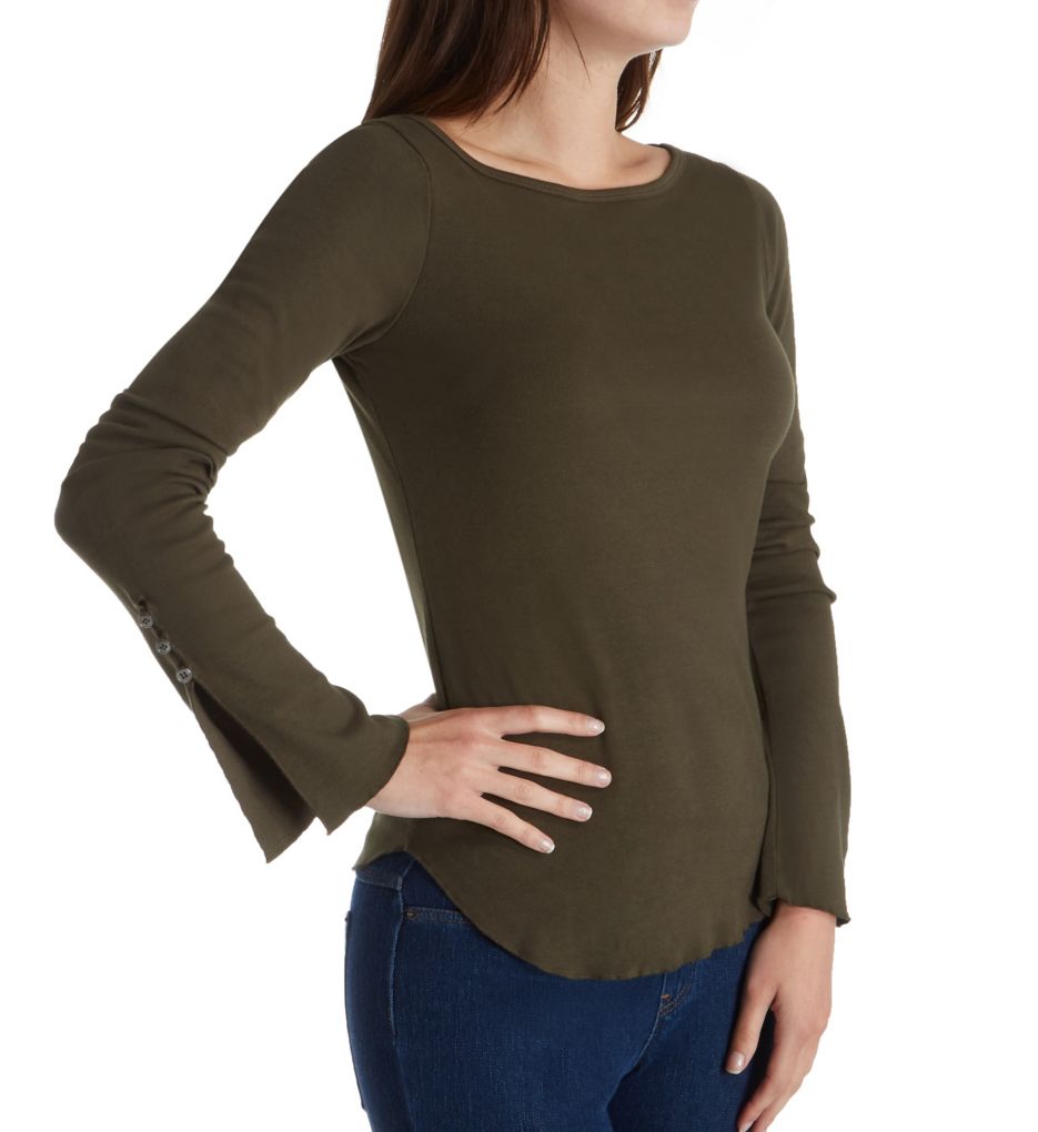 Heritage Knit Long Sleeve with Sleeve Detail-acs