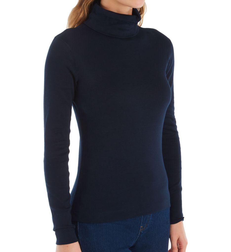 Combed Cotton Turtleneck-acs