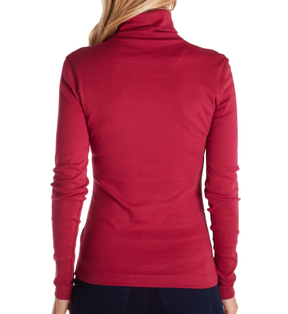 Combed Cotton Turtleneck-bs