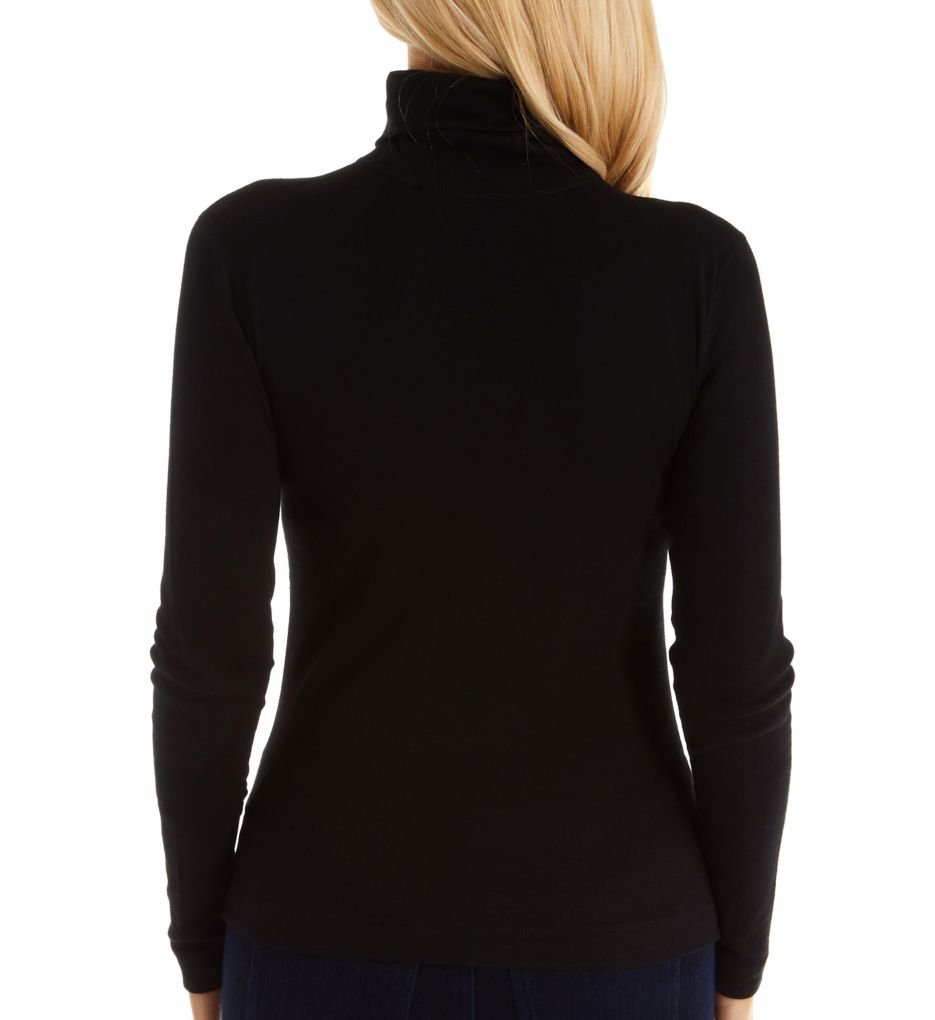 Combed Cotton Turtleneck-bs