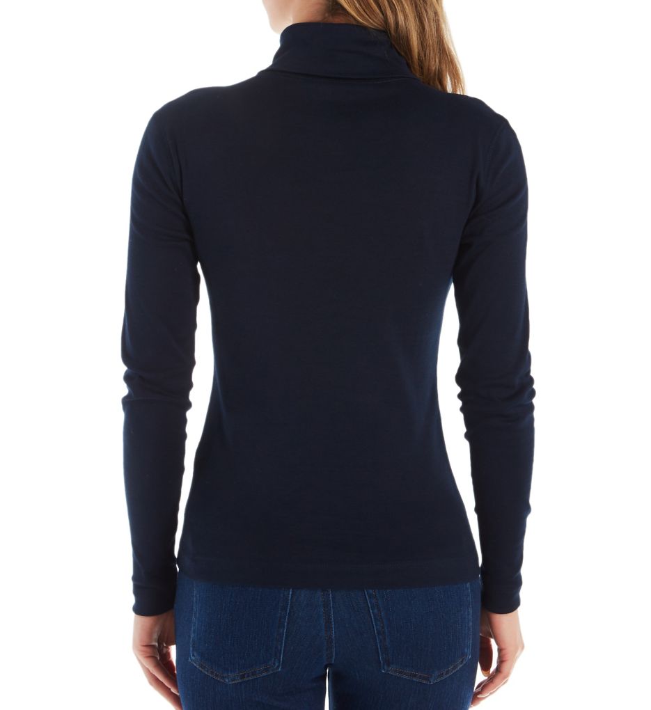 Combed Cotton Turtleneck-bs