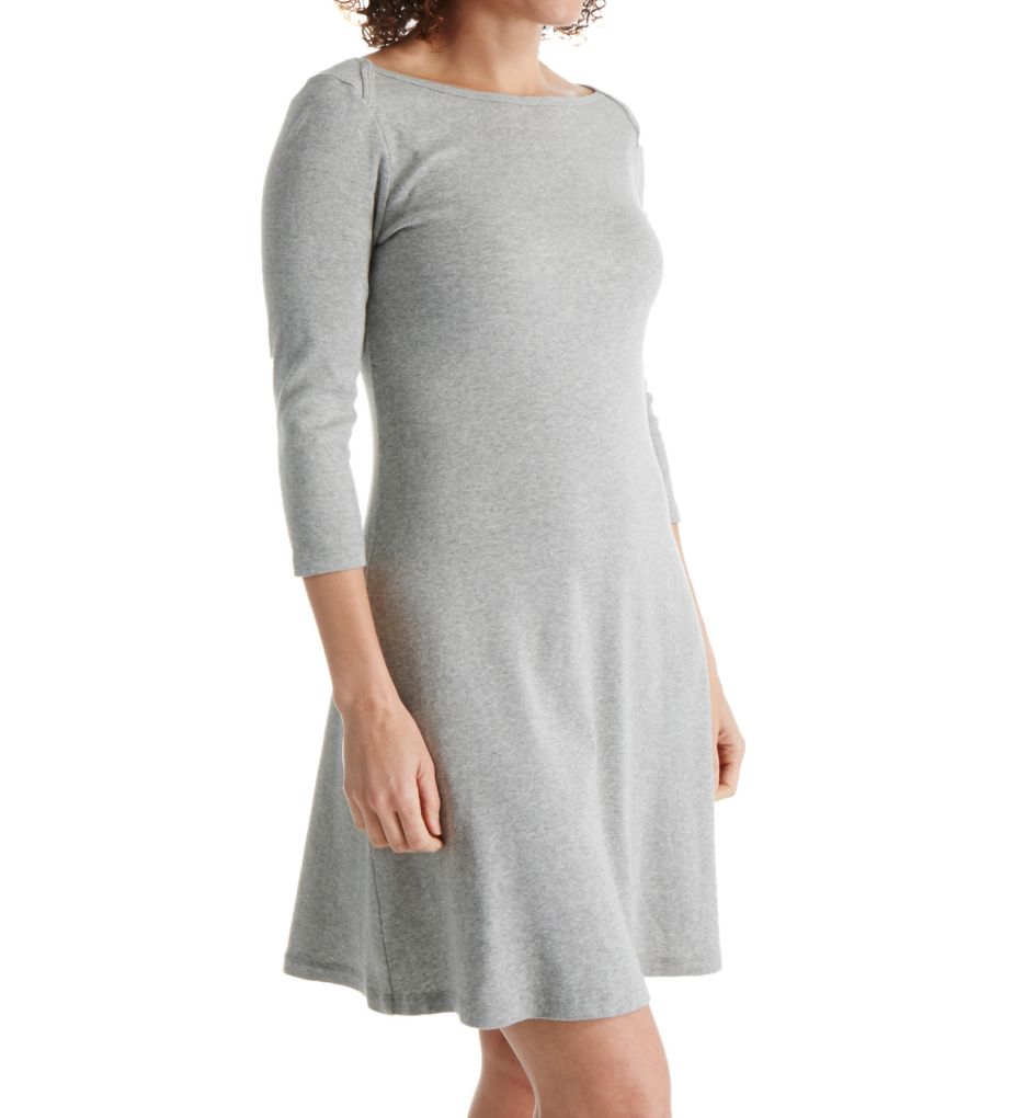 Cotton Trista 3/4 Sleeve British Dress-acs