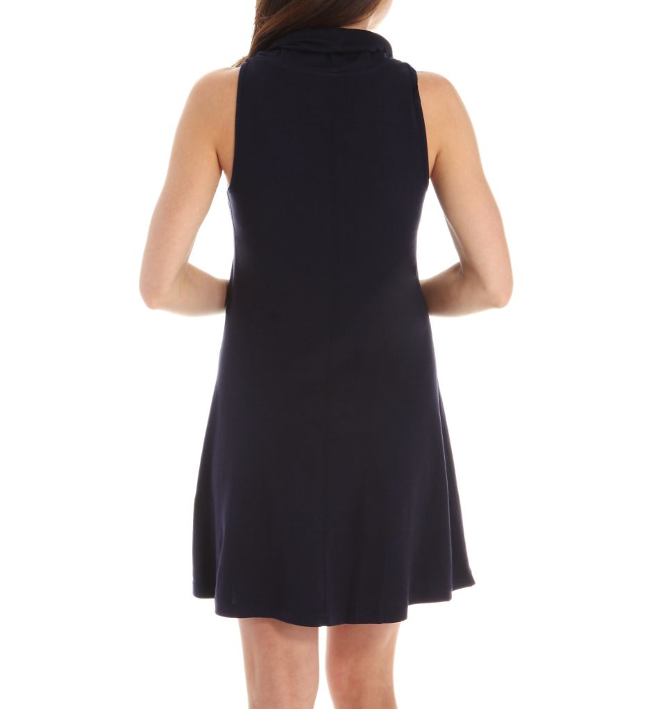 Cotton Cowl Neck Tank Dress