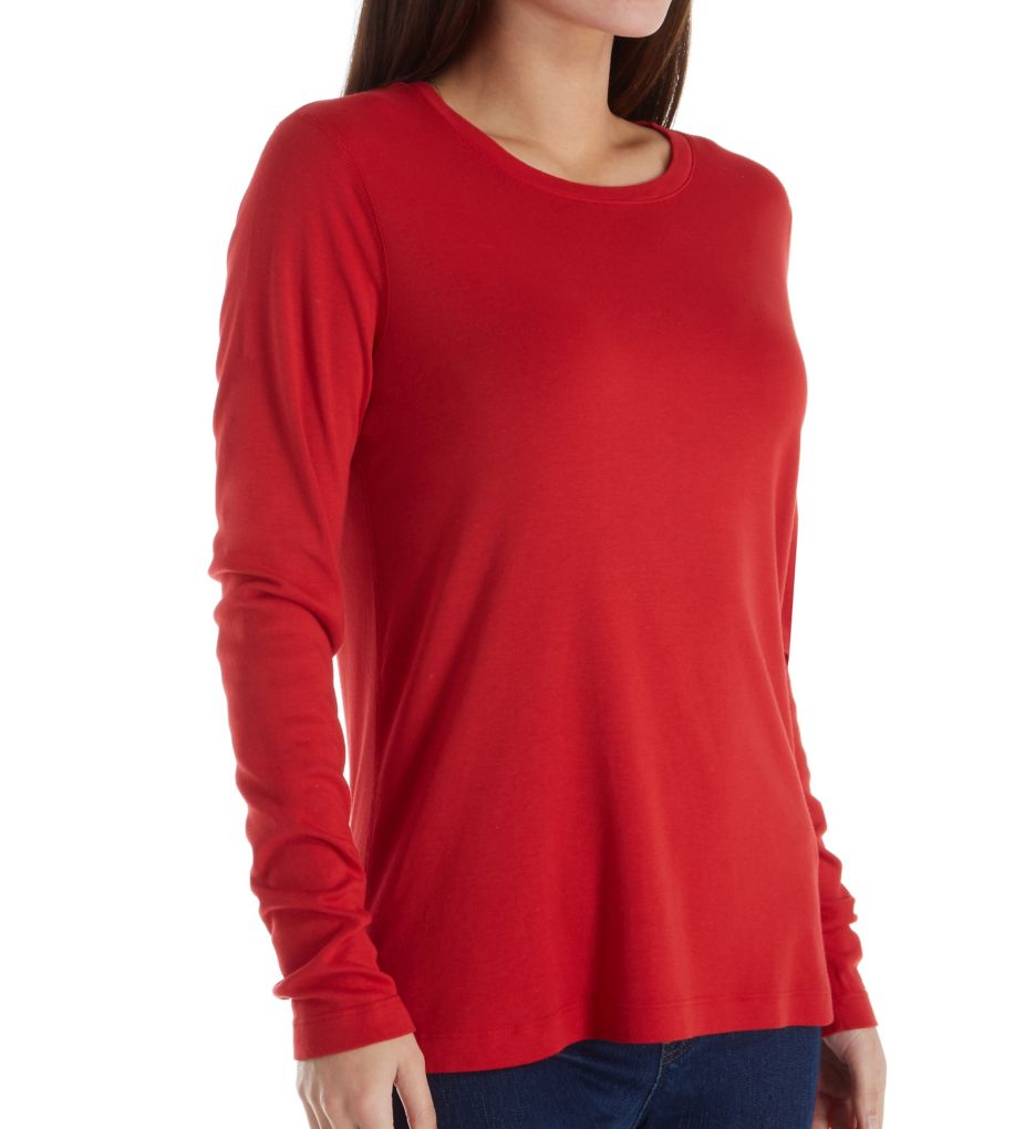 EZ Fit Long Sleeve Crew Neck Tee-acs