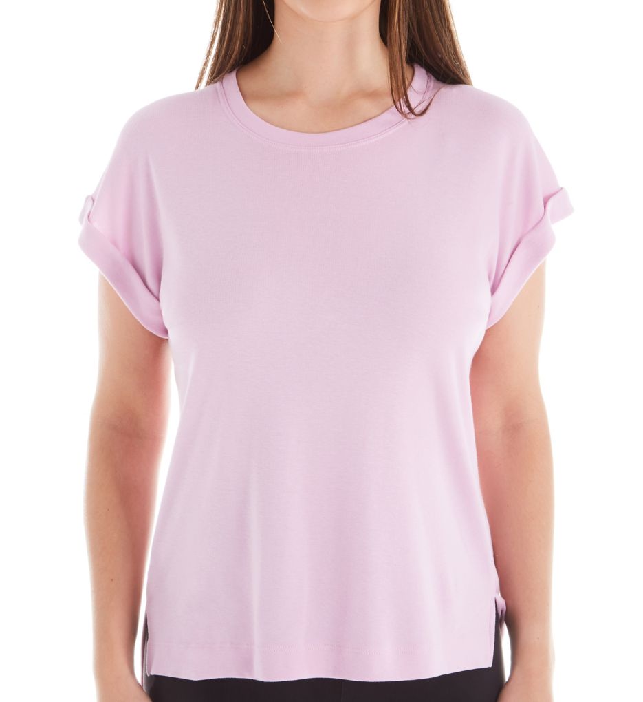 Cotton Modal Short Sleeve Top-fs