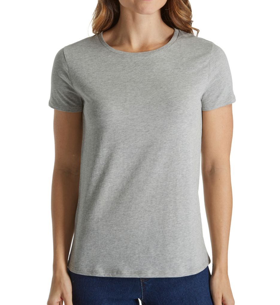 Sanded Jersey Cotton Short Sleeve Crew Neck Tee-fs