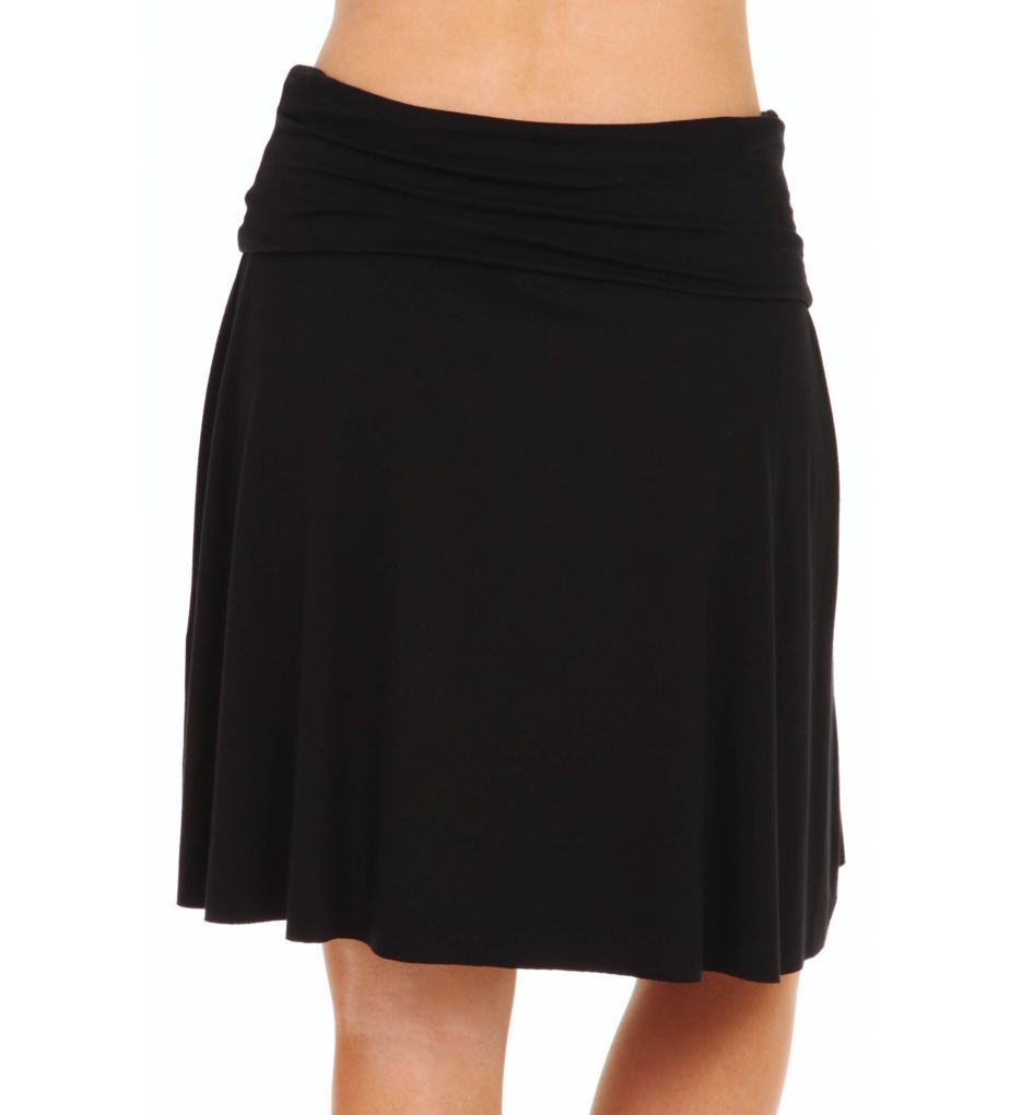 Viscose Lycra Fold Over Skirt